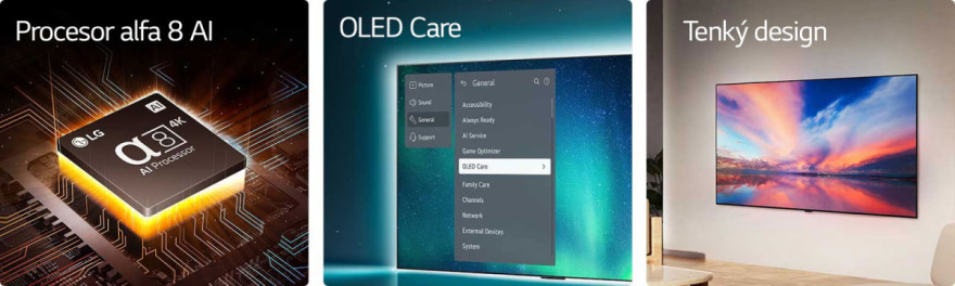 Čím LG OLED vyniká?