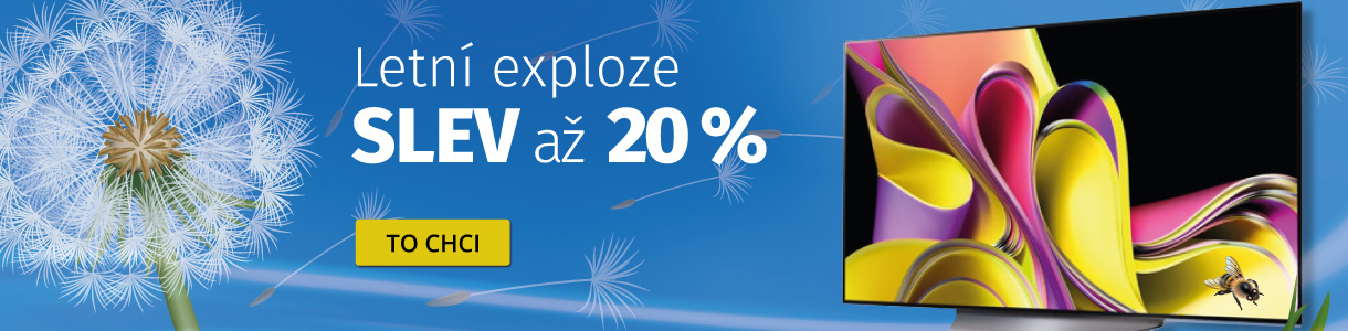 Letní exploze slev