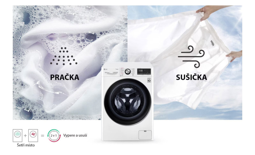 Pračka a sušička v jednom