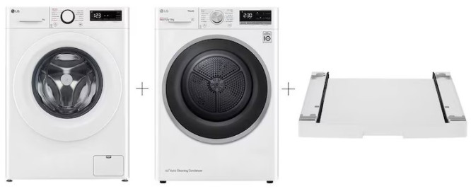 LG FSR5A94WH + LG RC81V5AV7N