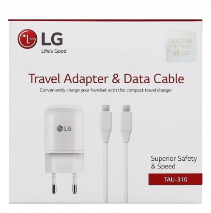 LG TAU-310 nabíječka + kabel USB-C pro Nexus 5x