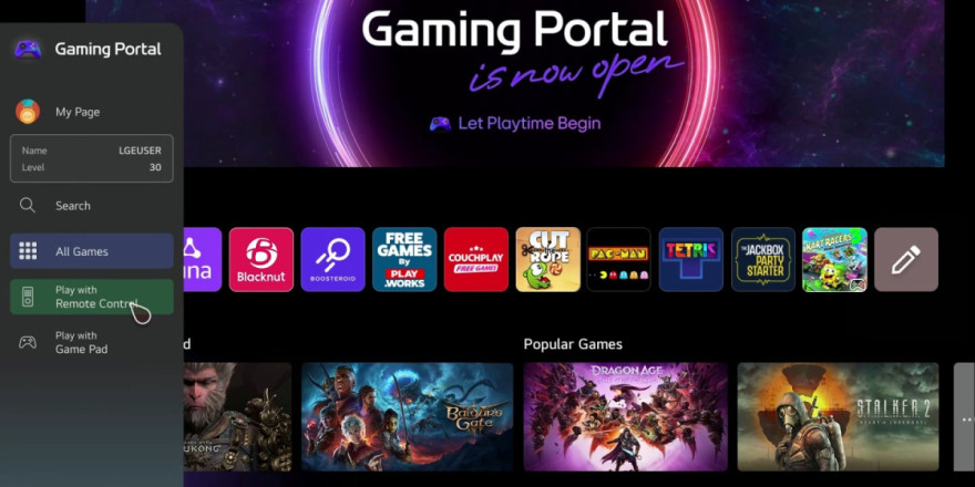 Herní portál je nyní otevřen