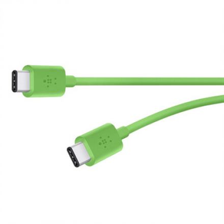 Belkin MIXIT propojovací kabel USB-C to USB-C zelený