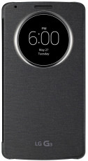 LG QuickCircle pouzdro CCF-345G černé pro G3