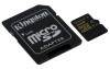 Kingston Micro SDHC 16GB class 10 UHS-I U3 + SD adaptér