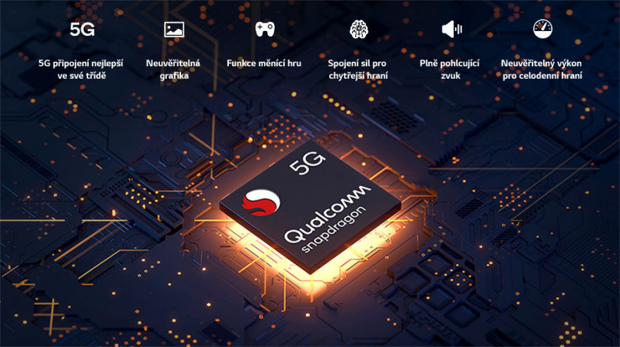 Mobilní platforma Qualcomm® Snapdragon™ 765G 5G