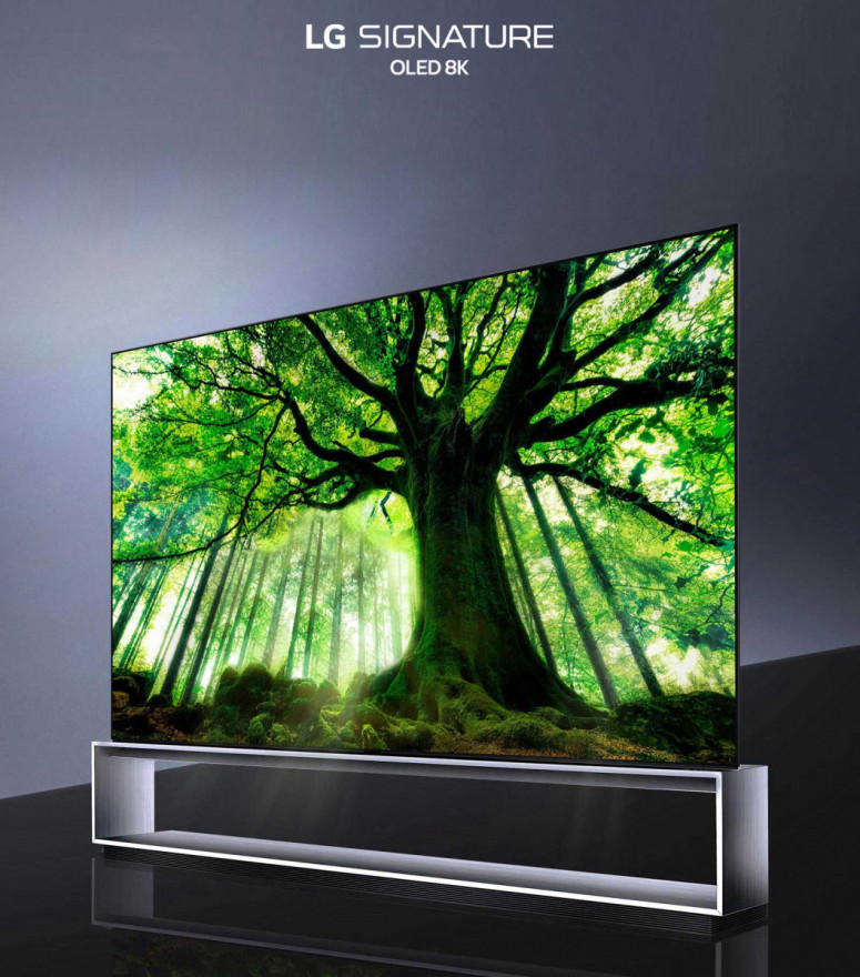 První LG OLED 8K televizor na světě