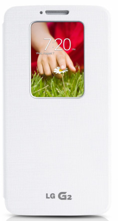 LG Quick Window pouzdro White CCF-240G pro LG G2