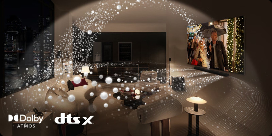 Filmový večer jako v kině s technologií Dolby Atmos