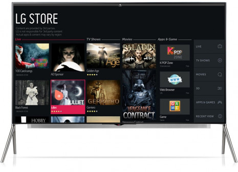 Obchod LG store - jednoduché objevování