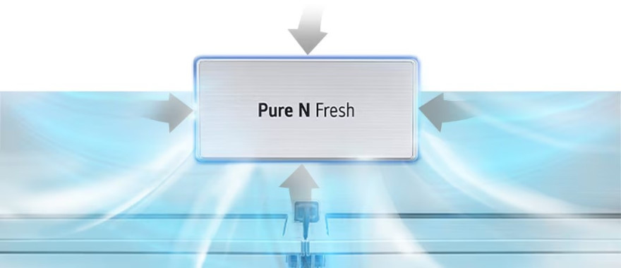 Méně pachů v chladničce s Pure N Fresh