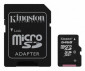 Kingston microSDXC karta 64GB class 10 + adaptér