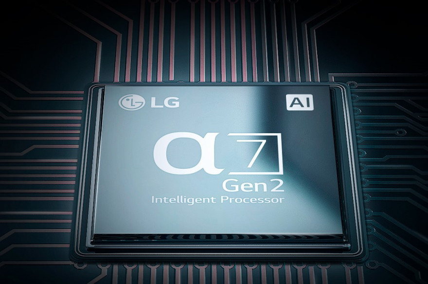 Technologie OLED v kombinaci s procesorem α7