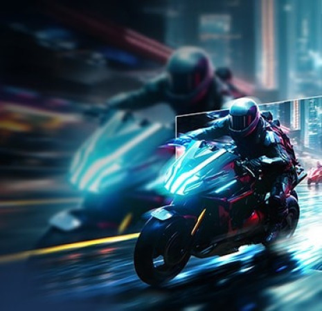 Čistě a plynule s obnovovací frekvencí 100 Hz