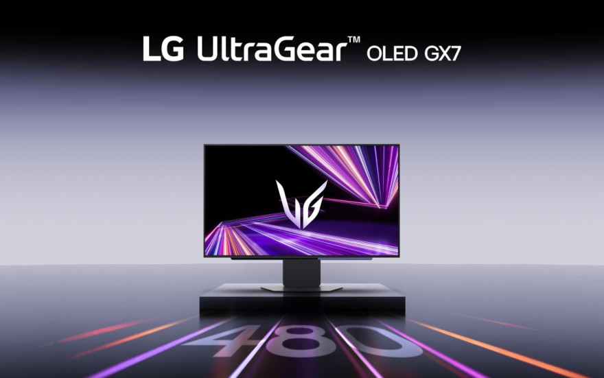Superrychlý 480Hz OLED s DP 2.1 a ClearMR 21000