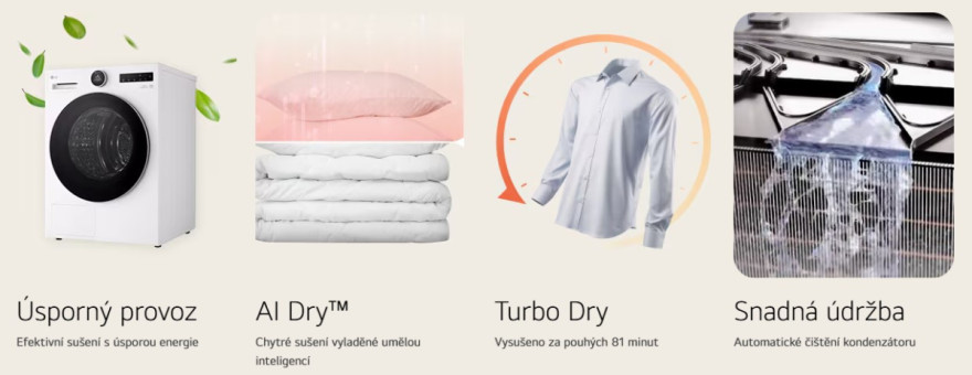 Chytré sušení pro snadnější život