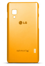 LG silikonový kryt CCH-210 oranžový pro L5 II