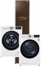 LG F4WV909P2 + LG RC91V9AV2W + LG Styler S3RERB Espresso