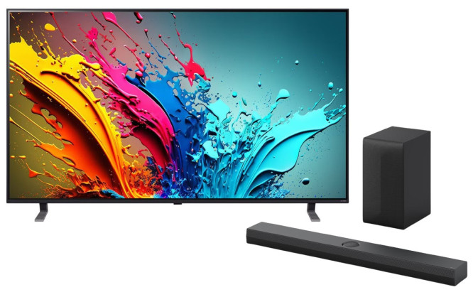 75" LG 75QNED85 + LG S70TY