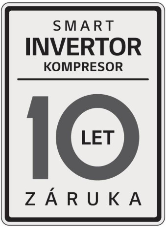 10letá záruka na kompresor
