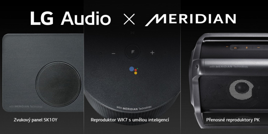 LG je partnerem společnosti MERIDIAN Audio