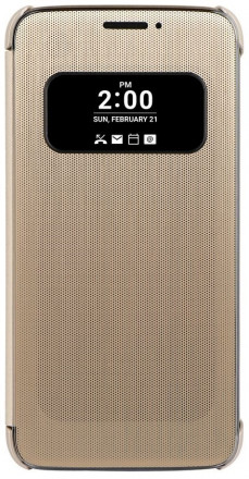 LG Quick Cover pouzdro CFV-160 zlaté pro G5
