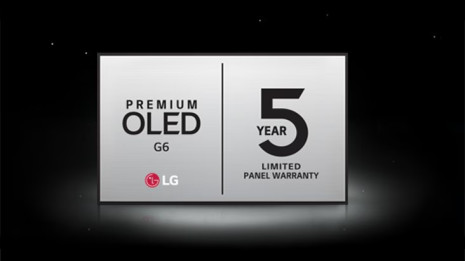 5 let spolehlivé a bezstarostné záruky na OLED panel