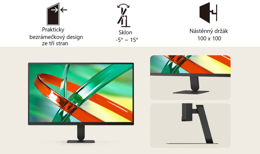 Ultratenký design. Téměř plovoucí.
