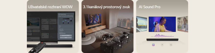 Obklopí vás velkolepé zvukové scenérie