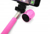 XLAYER Selfie-Stick a Bluetooth Speaker růžová