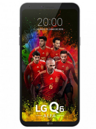 LG Q6α  (M700N) Platinum