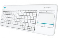 Logitech K400 Plus - bílá