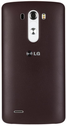 LG Premium Hard kryt CCH-355G tmavě hnědý pro G3