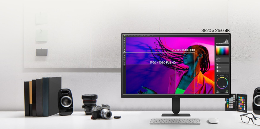 UHD 4K pro větší prostor na obrazovce a vyšší úroveň detailů