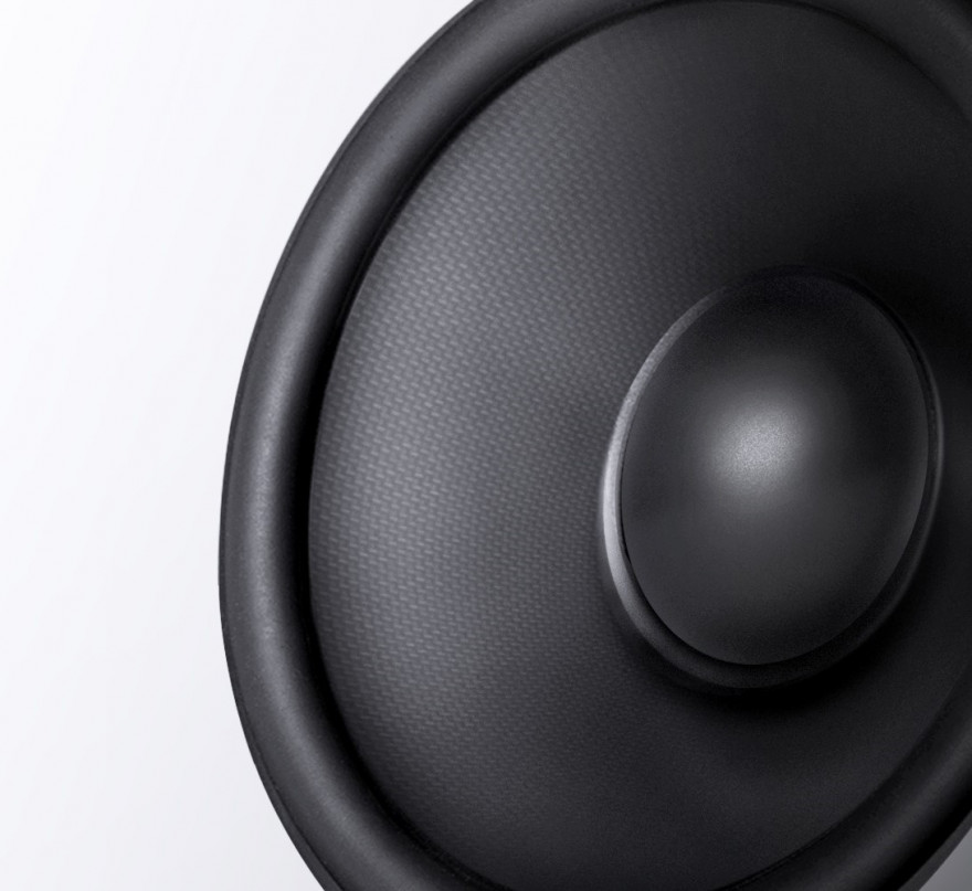 Carbon Woofer pro zvuk s vysokou přesností