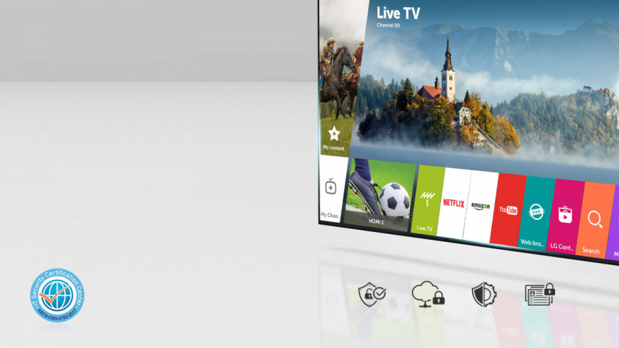 LG webOS 3.5, důvěryhodné zabezpečení