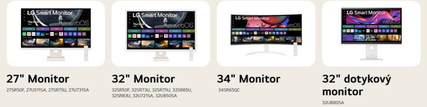 Upgradujte svůj inteligentní monitor stojanem LG Smart Monitor Swing Stand