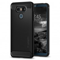 Spigen Rugged Armor kryt pro LG G6 - Black - rozbaleno