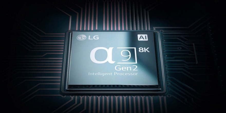 Inteligentní 8K procesor α9 druhé generace
