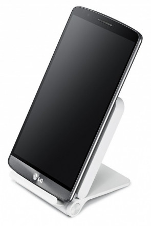 LG nabíjecí stojánek WCD-100 White pro LG G3