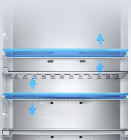 Výškově nastavitelné police