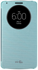 LG QuickCircle pouzdro CCF-345G tyrkysové pro G3