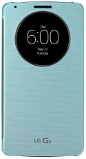 LG QuickCircle pouzdro CCF-345G tyrkysové pro G3