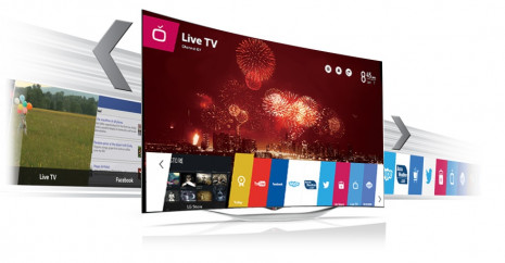 LG smart + tv - jednoduché přepínání