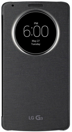 LG Quick Circle pouzdro CCF-340G černé pro G3