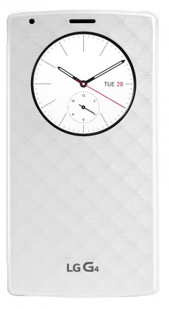 LG QuickCircle pouzdro CFR-100 bílé pro G4