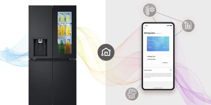 LG ThinQ™ připojte se pro snazší ovládání