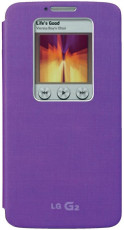 LG Quick Window pouzdro CCF-240G pro LG G2 růžové