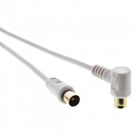 Anténní kabel SAV 169-025W M-F Sencor 2,5 m