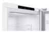 LG GBV3100CSW - vada vzhledu - otočené otevírání dveří